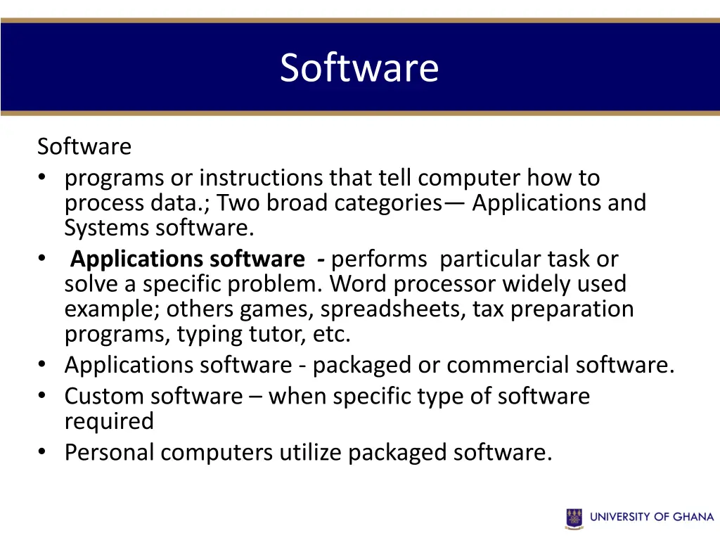 software