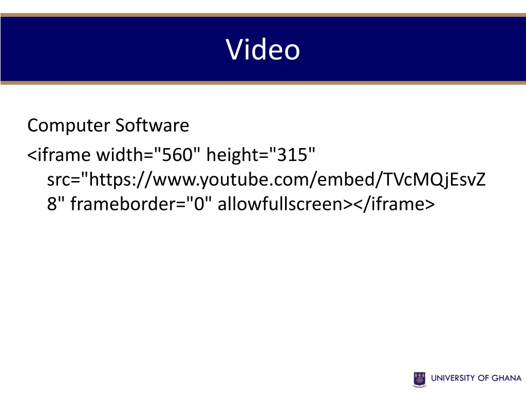 video 1