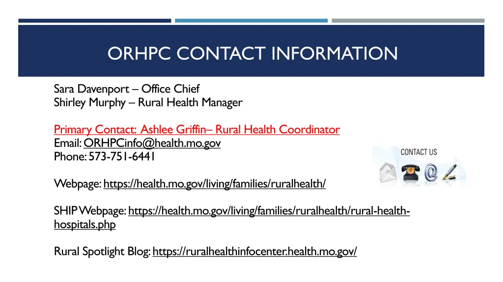 orhpc contact information