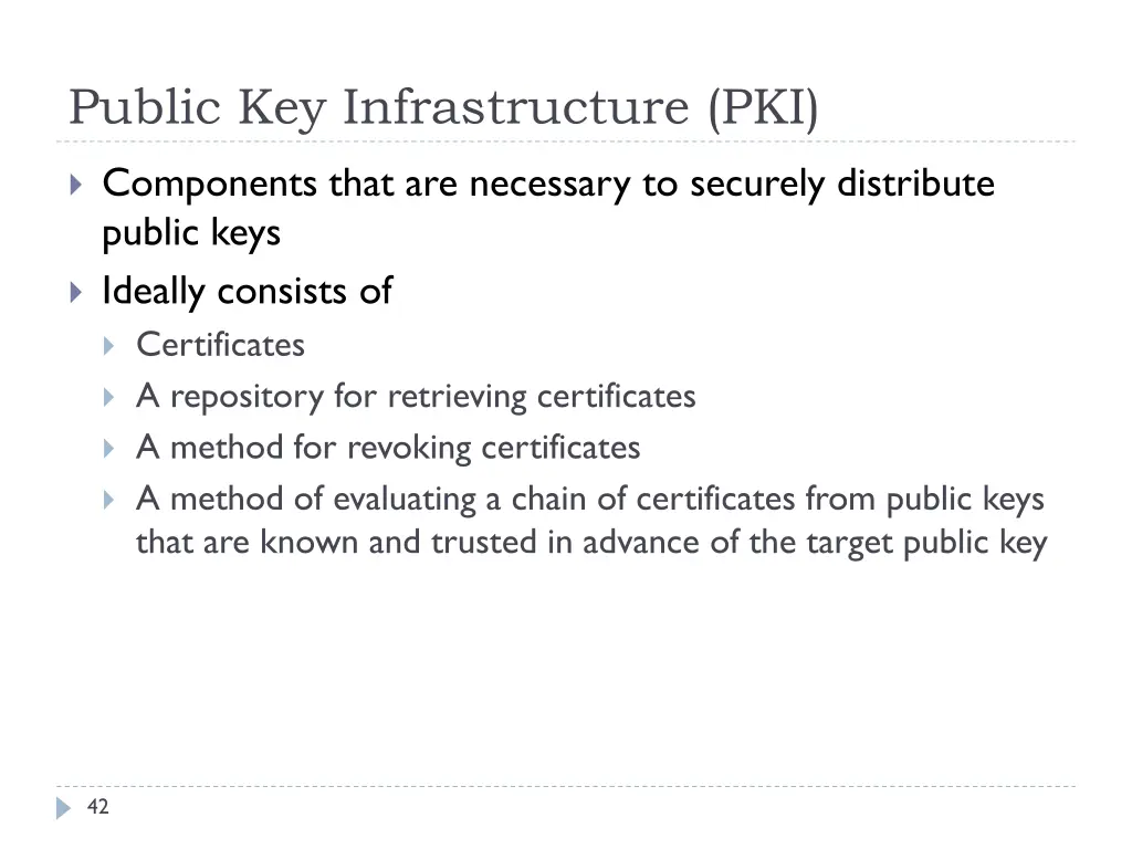 public key infrastructure pki