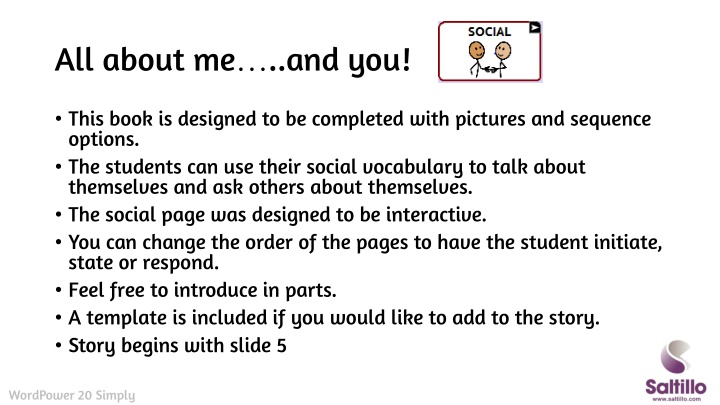 all about me and you