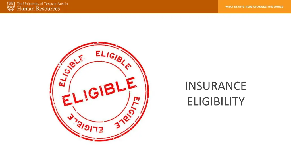 insurance eligibility