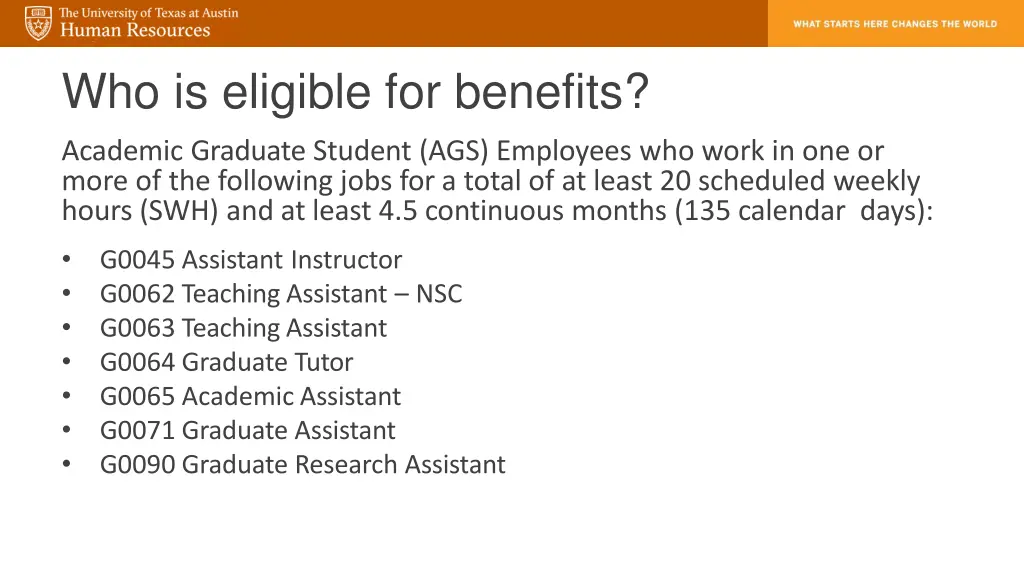 who is eligible for benefits