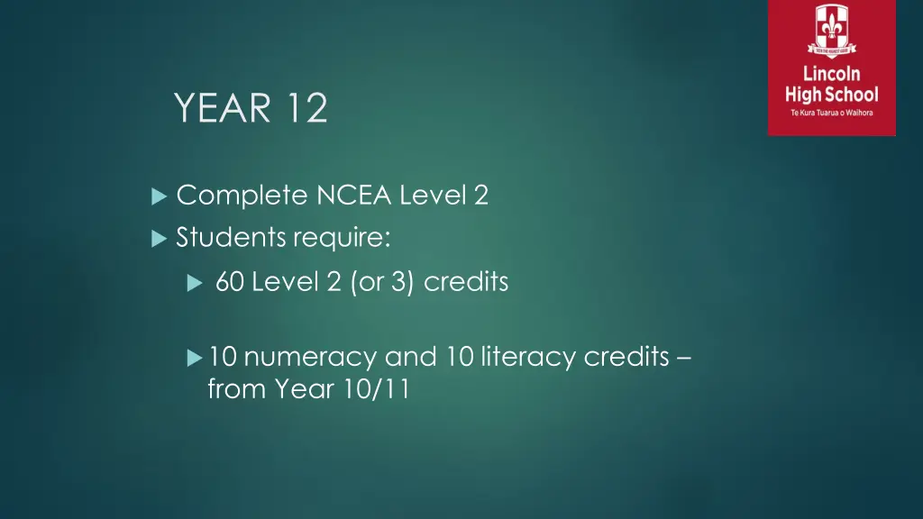 year 12