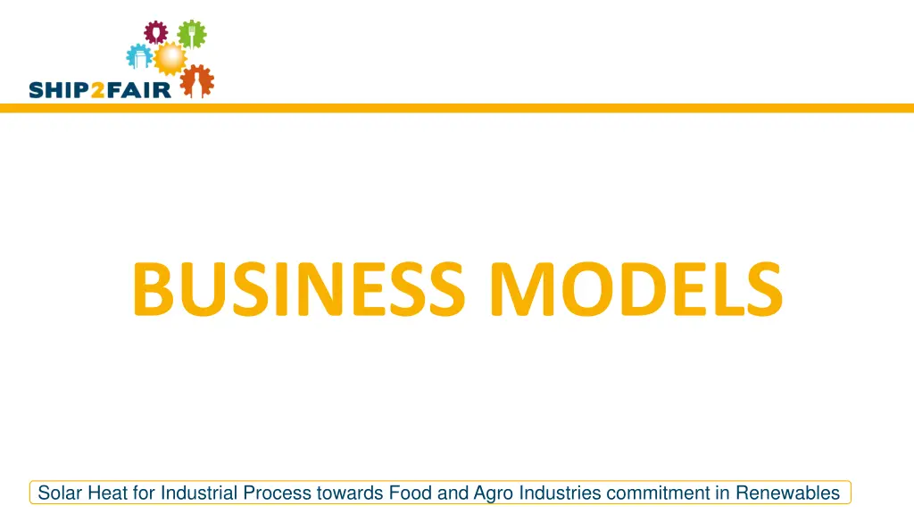 solar heat for industrial process towards food 2