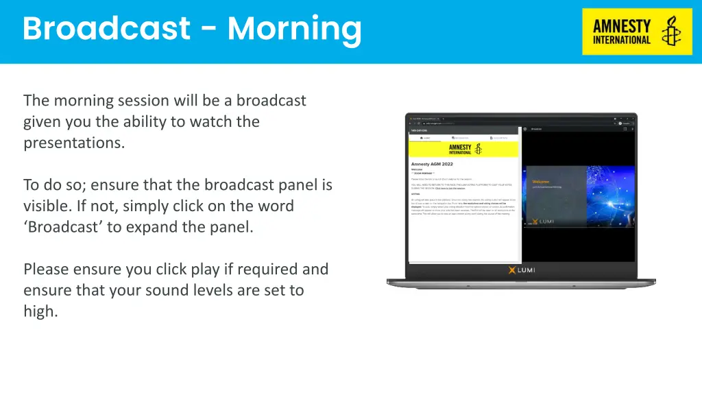 broadcast morning