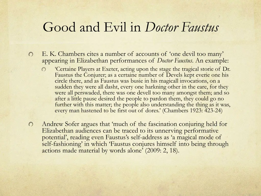 good and evil in doctor faustus 1