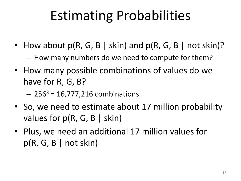 estimating probabilities 5
