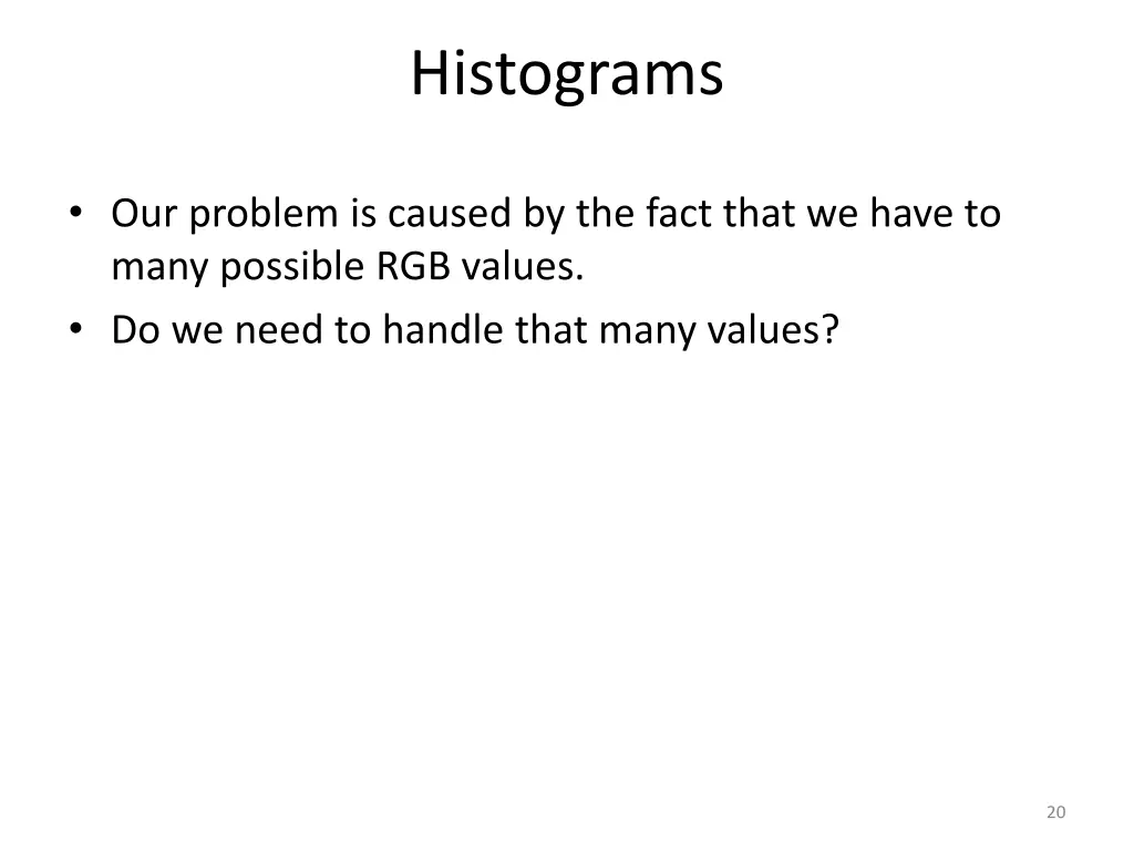 histograms 1