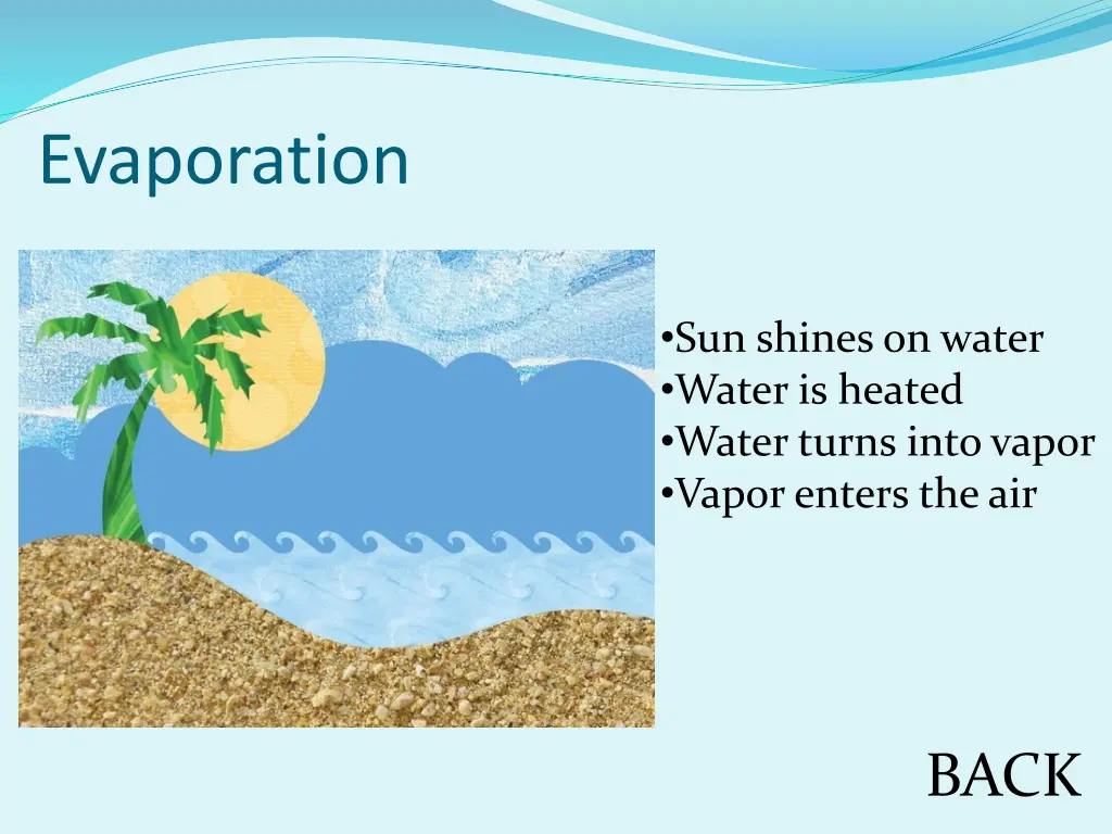 evaporation