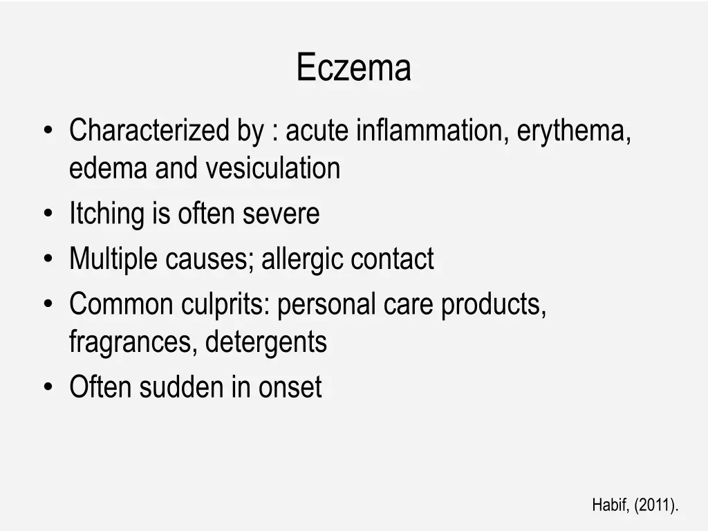 eczema