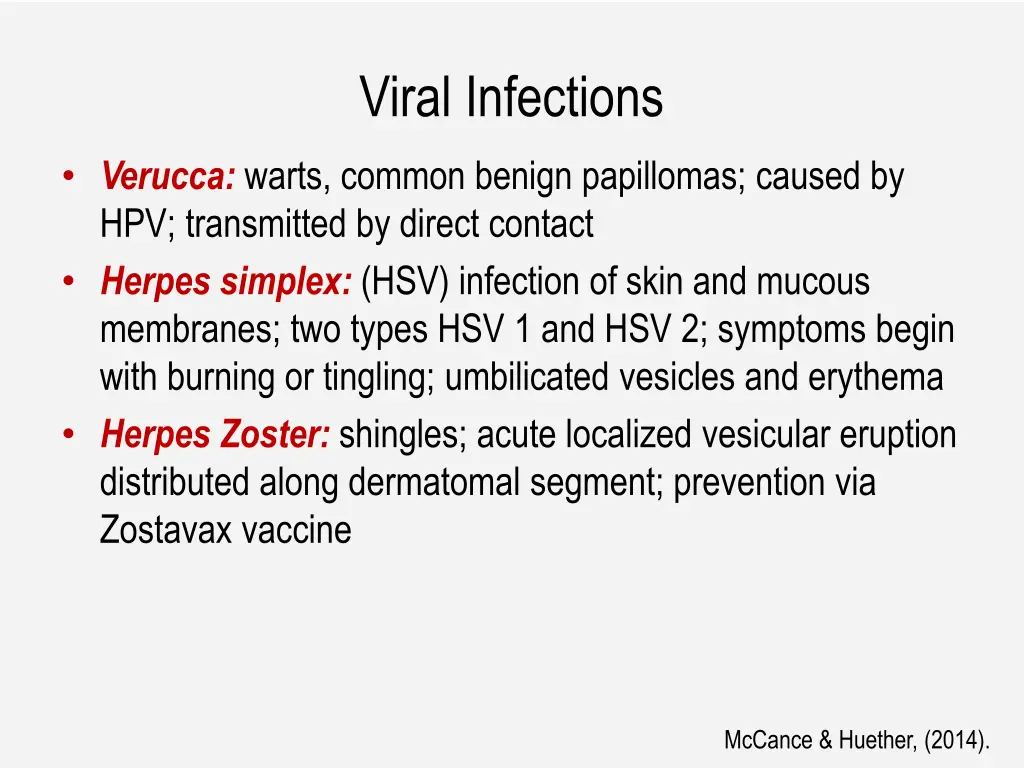viral infections