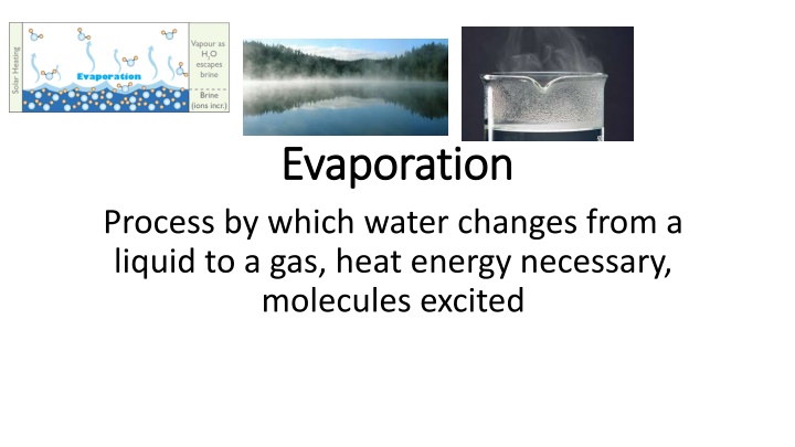 evaporation evaporation
