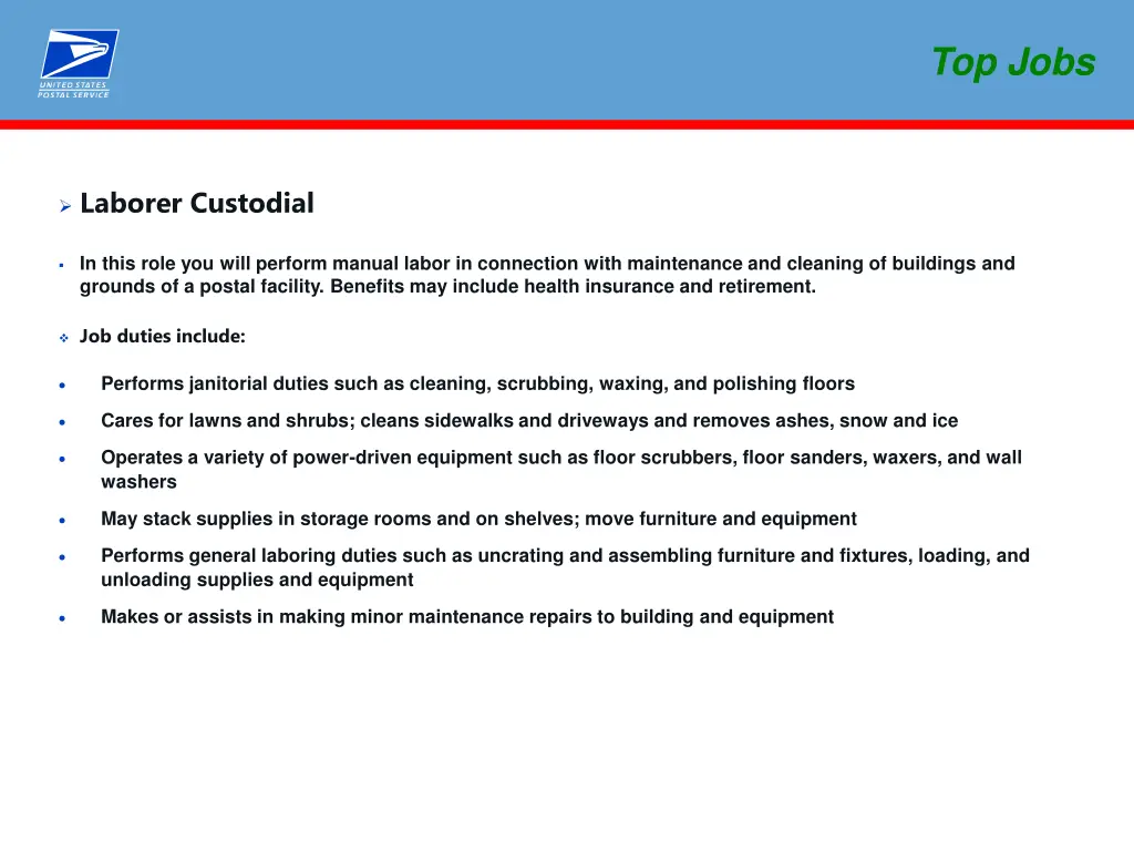 top jobs 12