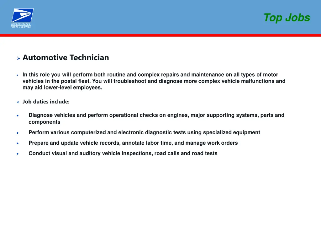 top jobs 8