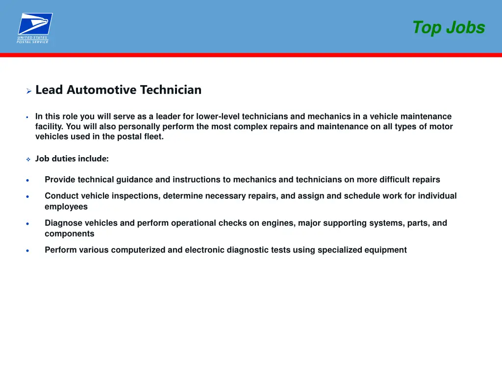 top jobs 9
