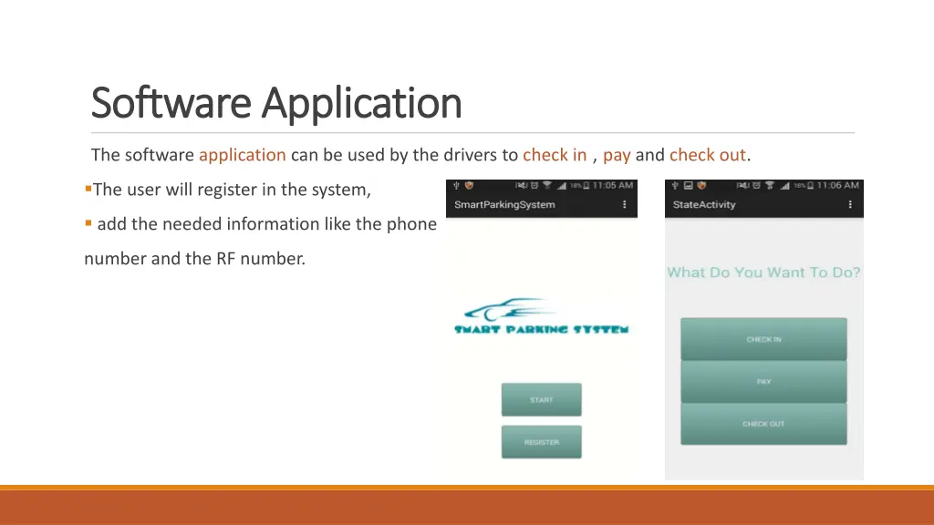 software application software application