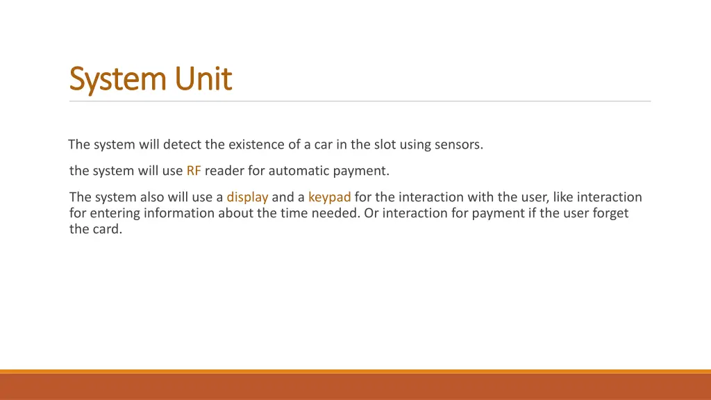 system unit system unit 1