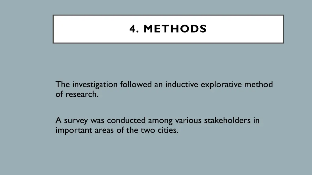 4 methods