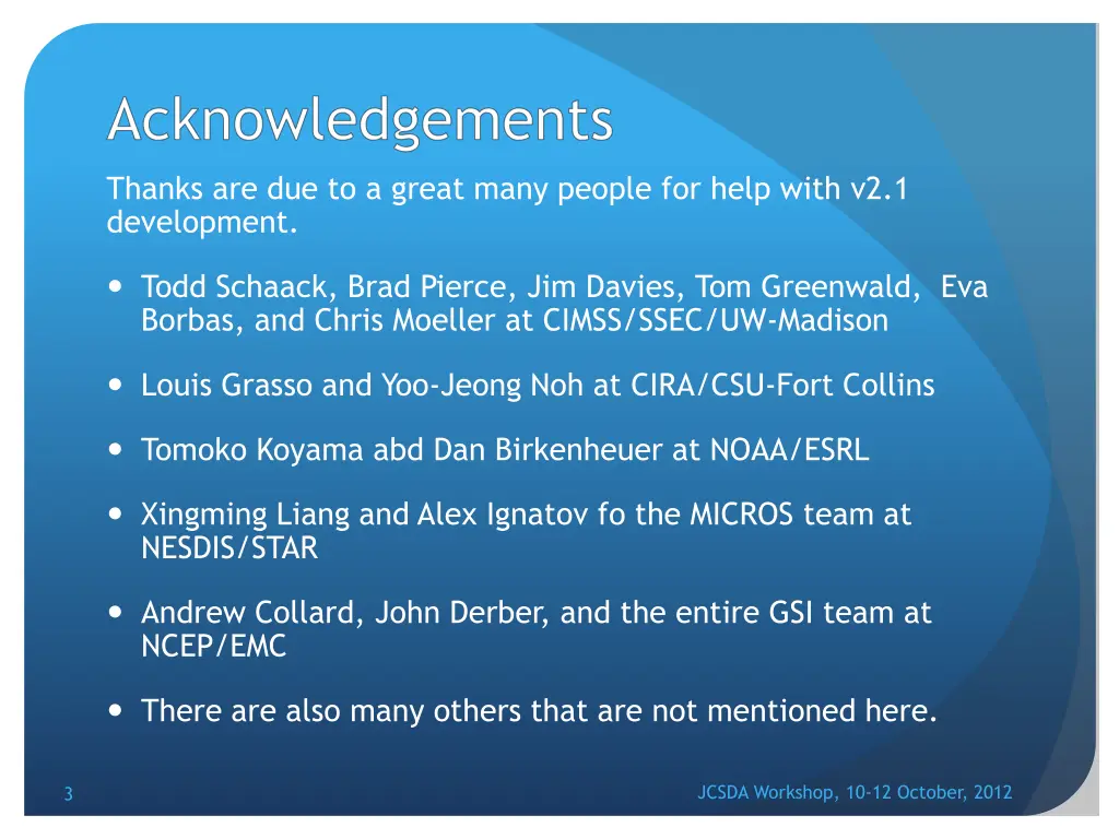 acknowledgements