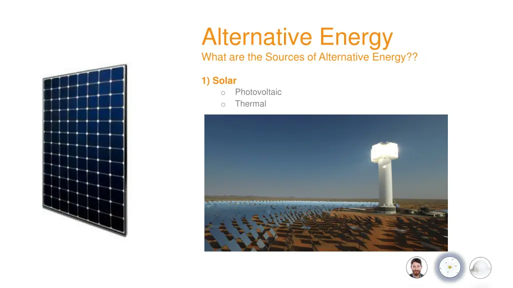 alternative energy what are the sources