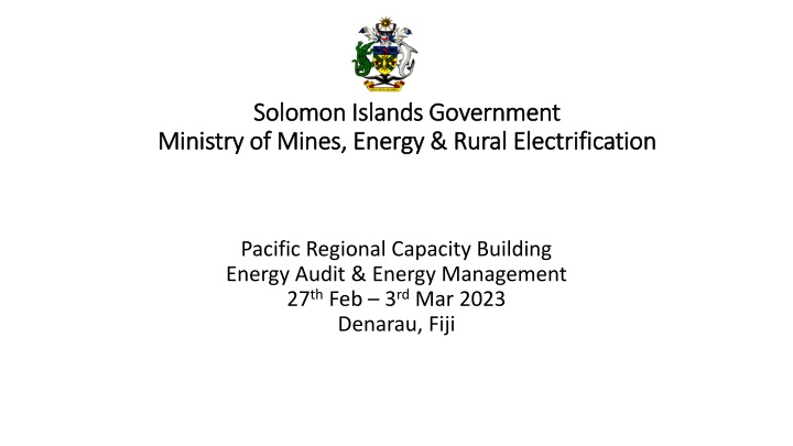 solomon islands government solomon islands