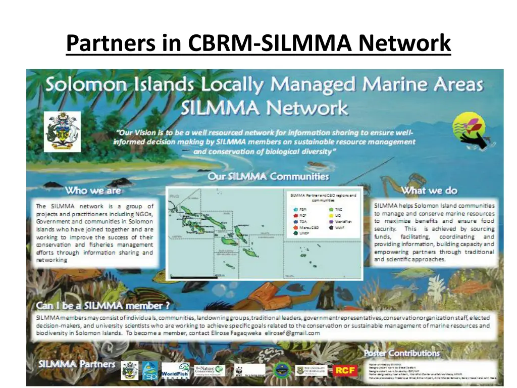 partners in cbrm silmma network