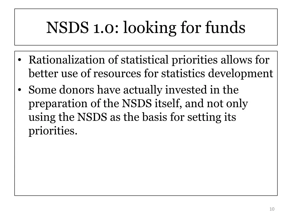 nsds 1 0 looking for funds 1