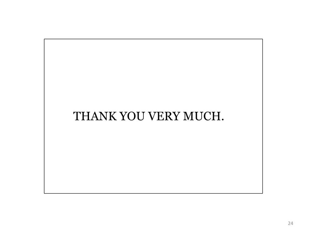 thank you very much