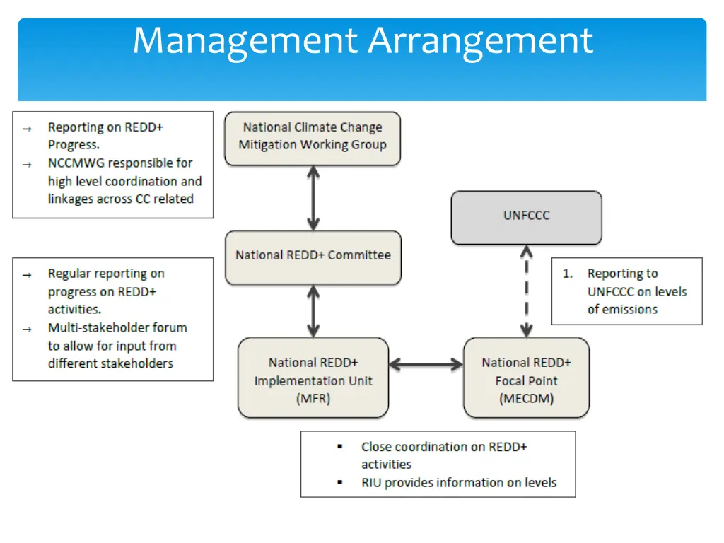 management arrangement