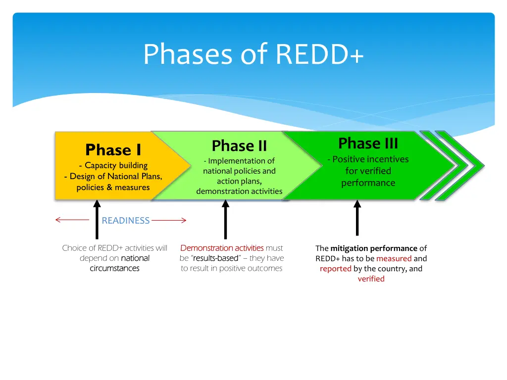 phases of redd