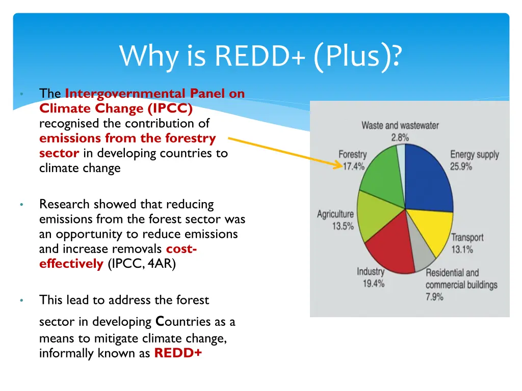 why is redd plus