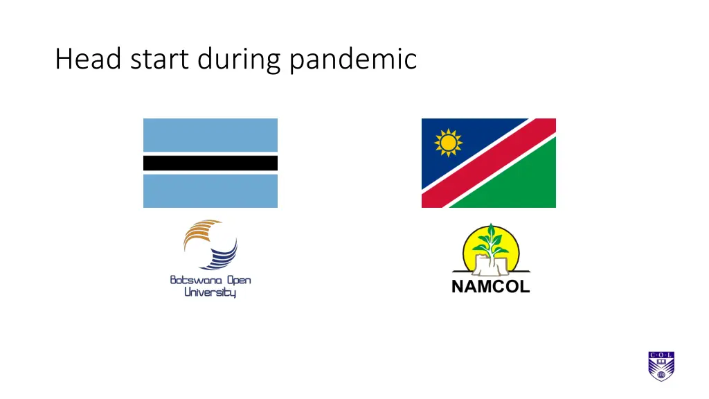 head start during pandemic