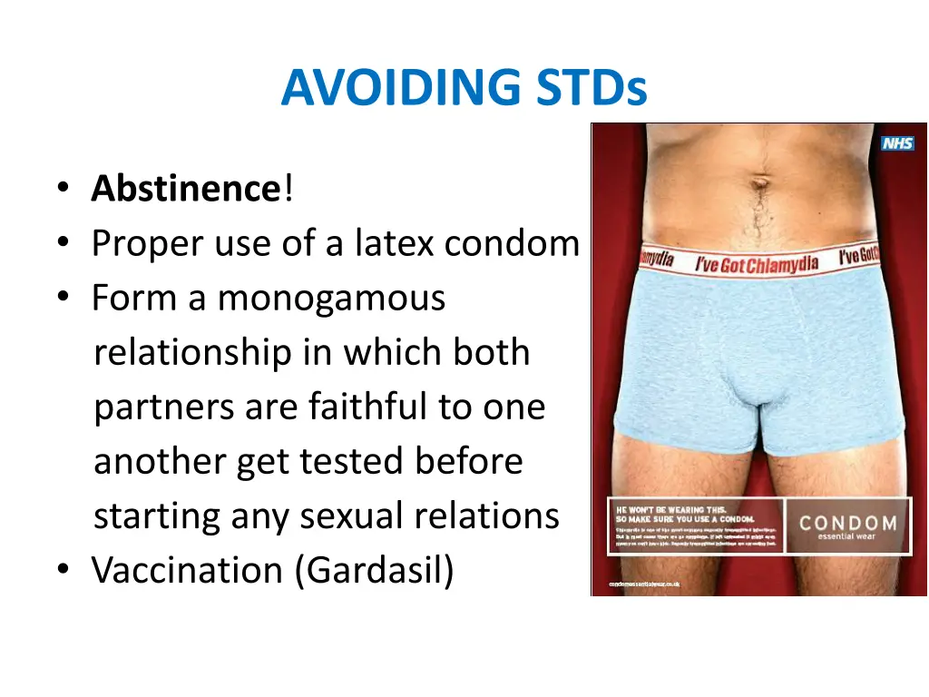avoiding stds
