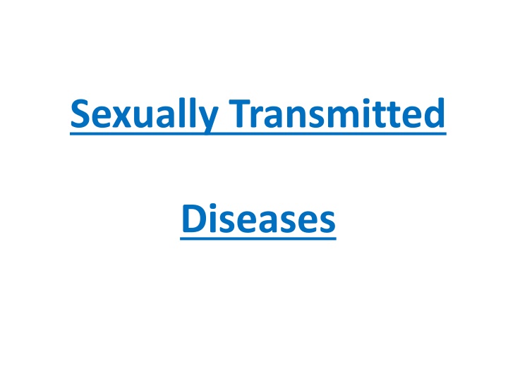 sexually transmitted