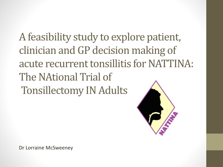 a feasibility study to explore patient clinician
