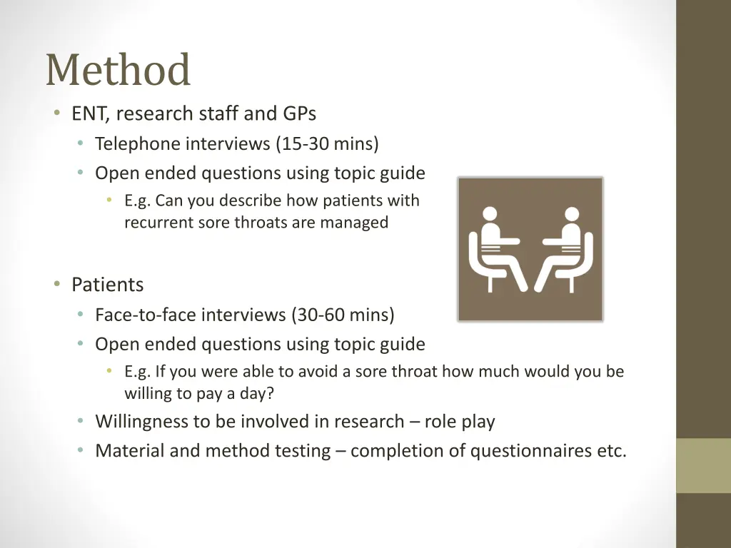 method ent research staff and gps telephone
