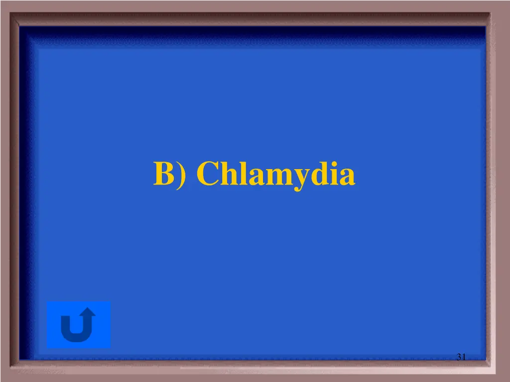 b chlamydia
