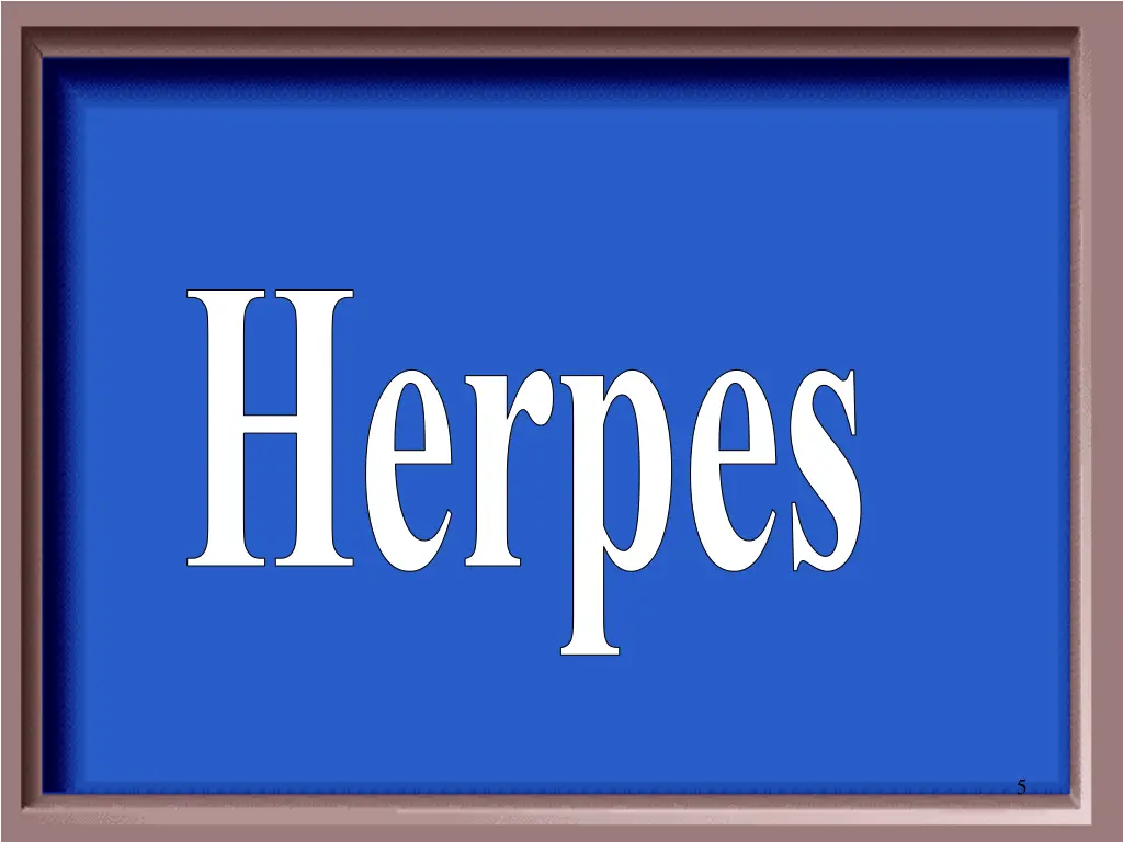 herpes