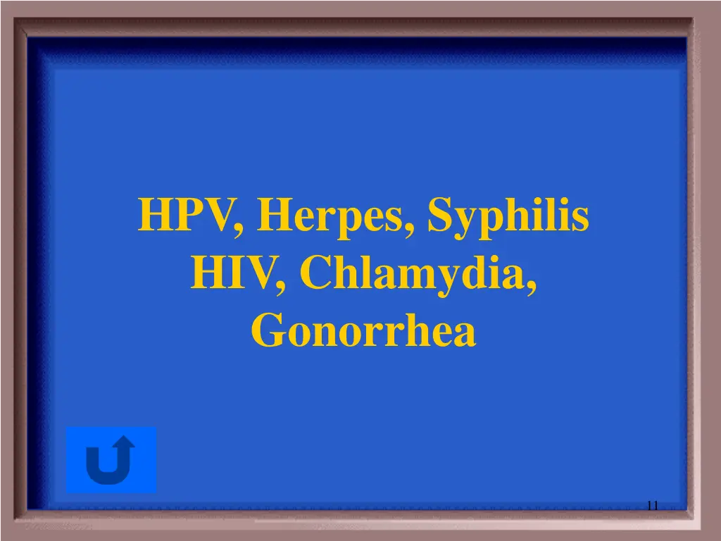 hpv herpes syphilis hiv chlamydia gonorrhea