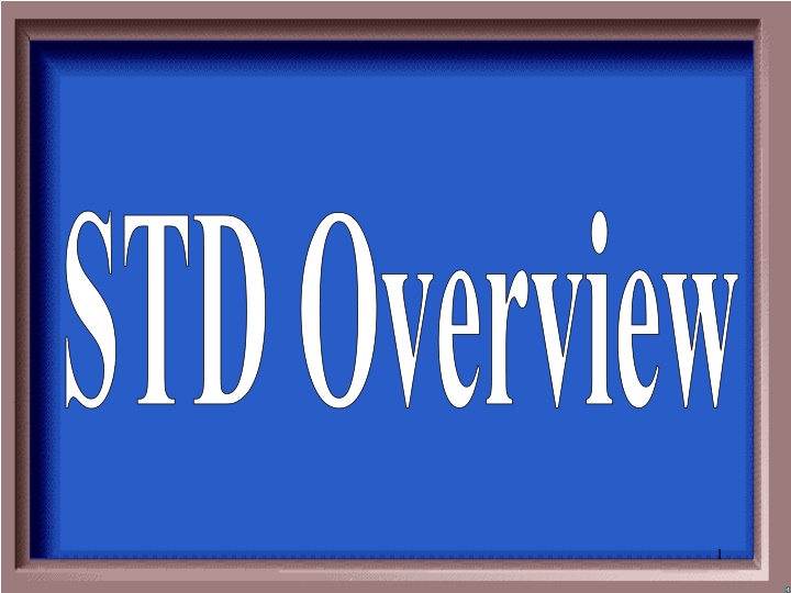 std overview