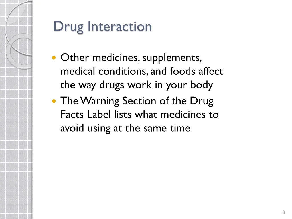drug interaction