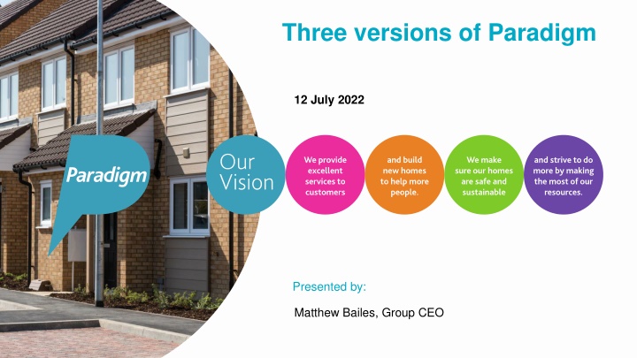 three versions of paradigm