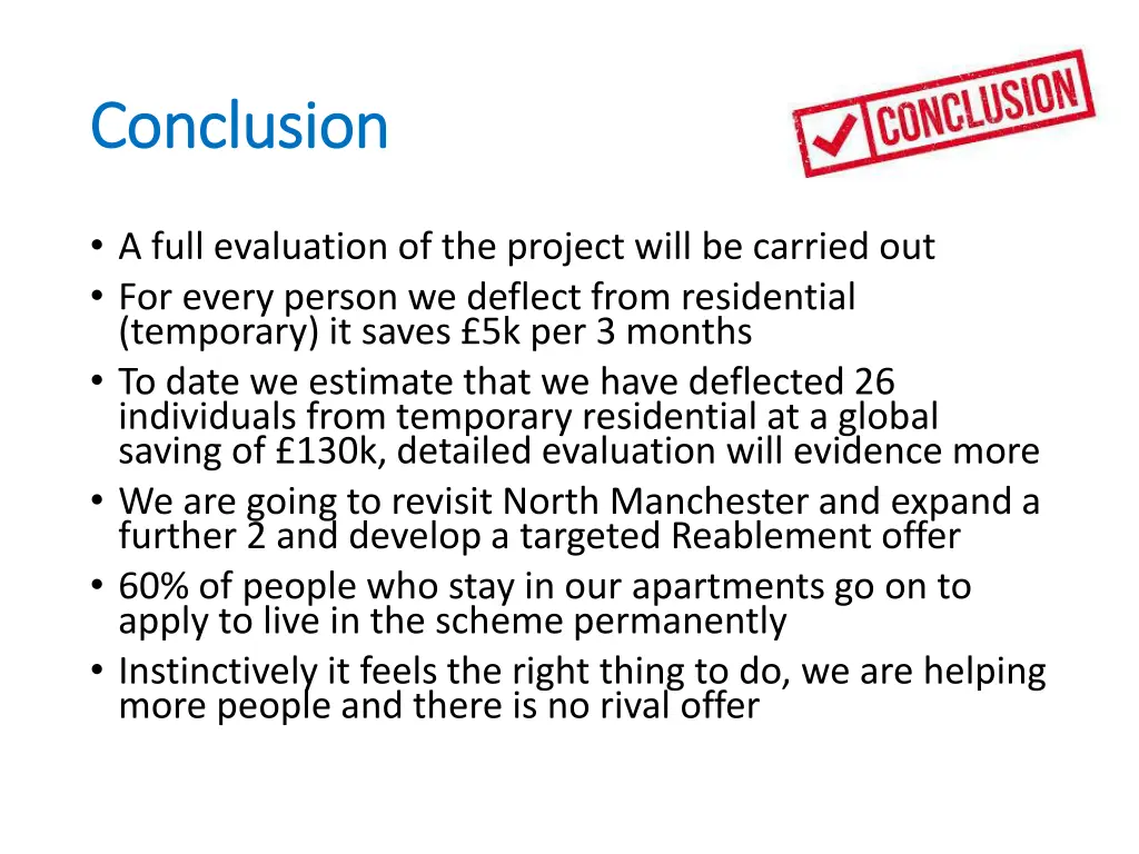 conclusion conclusion
