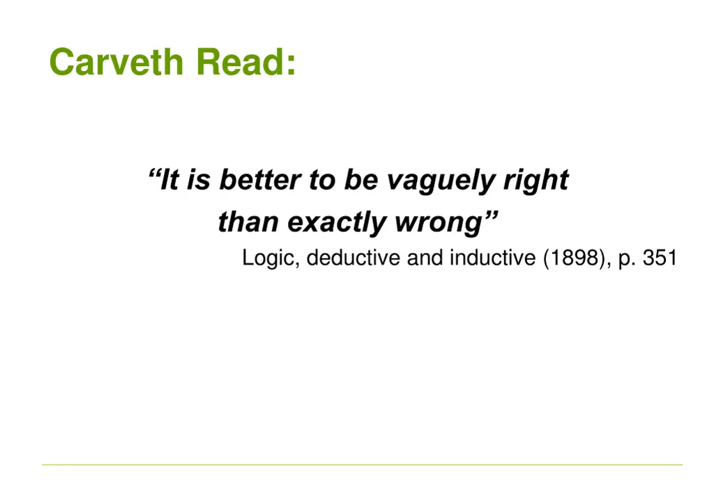 carveth read
