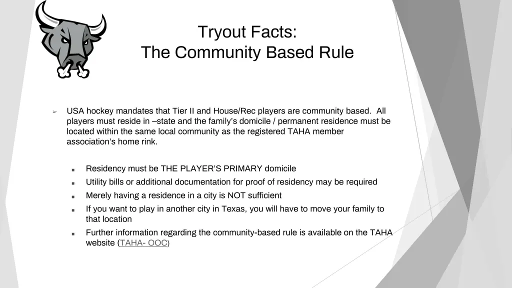 tryout facts
