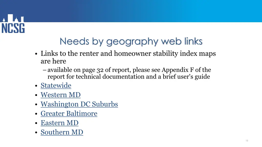 needs by geography web links links to the renter