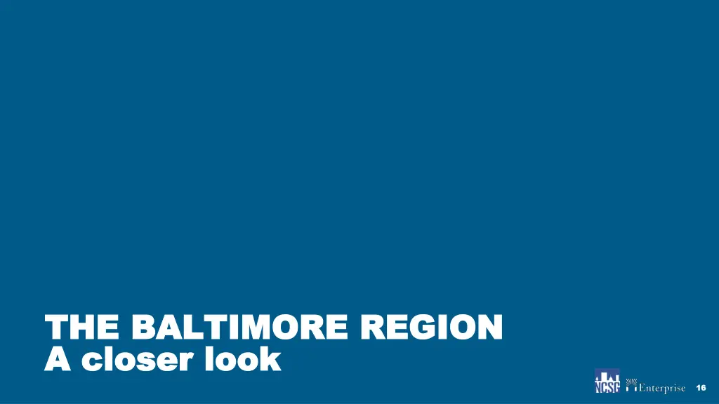 the baltimore region the baltimore region
