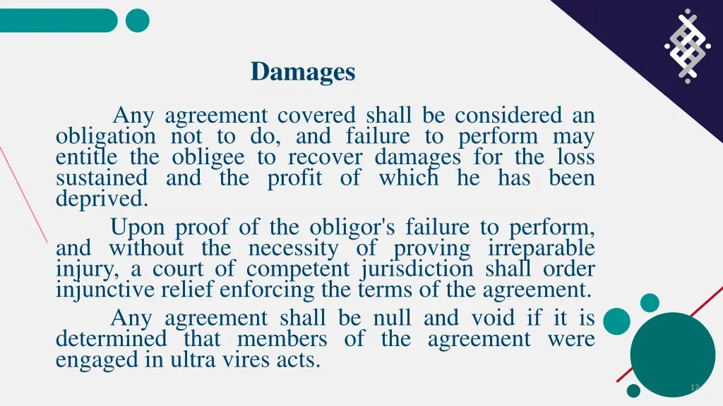 damages