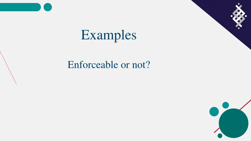 examples
